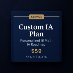 Custom IA Plan — Personalized roadmap for AA and AI students