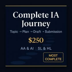 IB Math IA Writing Service